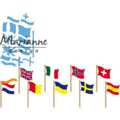 Marianne Design Creatable  - Flaggen